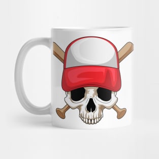 Skull Baseball Baseball bat Mug